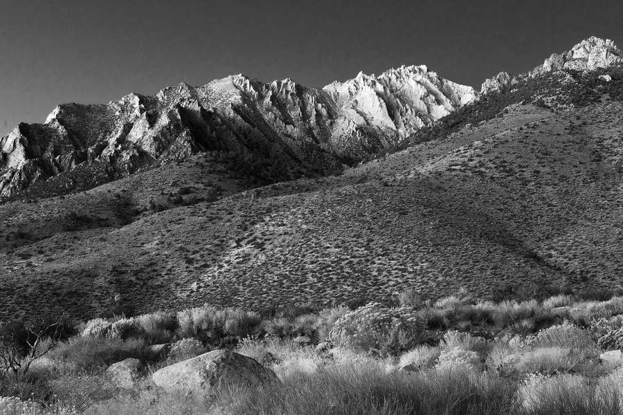 Mt. Williamson, Onion Valley, Eastern Sierra, California : Nature In Monochrome :  Jim Messer Photography