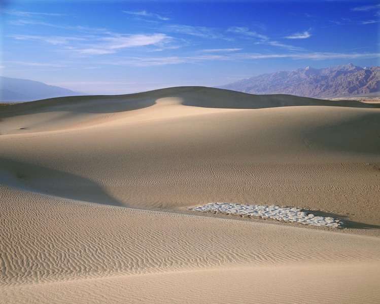 Passage Across The Dunes, Death Valley, California