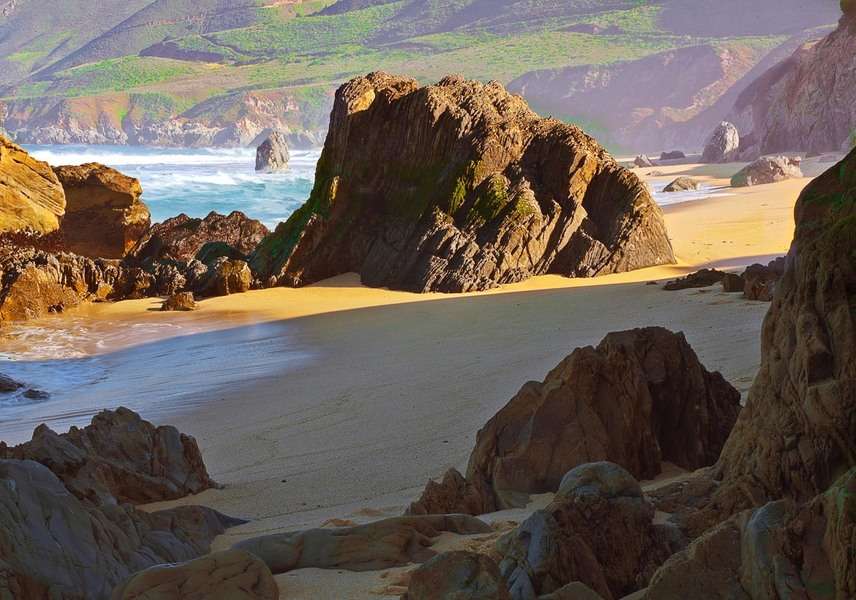 Beach Morning, Garrapata Beach, Garrapata State Park, California : California's Central Coast :  Jim Messer Photography