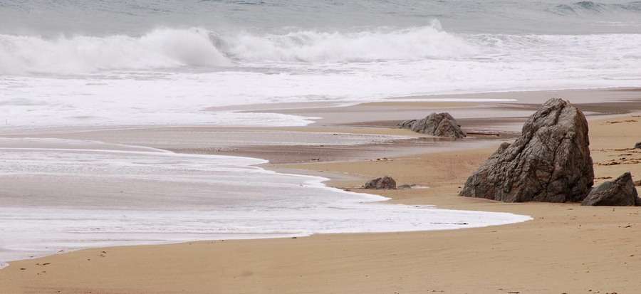 Beach and Wave #5, Beach and Rivulet, Garrapata Beach, Garrapata State Park, California : California's Central Coast :  Jim Messer Photography