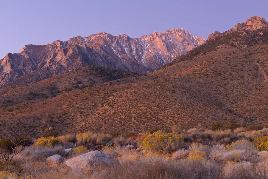 Mt. Williamson From Onion Valley, Eastern Sierra Mountains, California : The West :  Jim Messer Photography