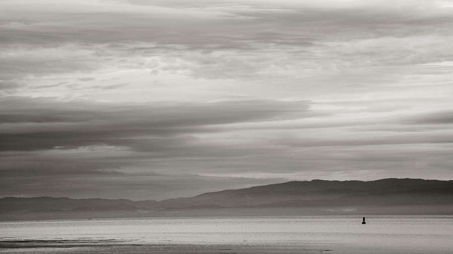 Storm Approaching Monterey Bay #3, Monterey, California : Nature In Monochrome :  Jim Messer Photography