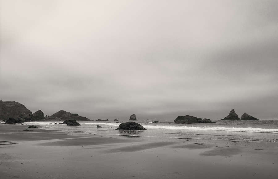 Morning, Lone Ranch Beach, Brookings, Oregon : The West :  Jim Messer Photography