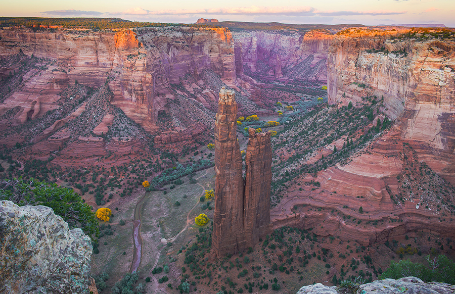 Spider Rock, Canyon De Chelly, Arizona : The West :  Jim Messer Photography