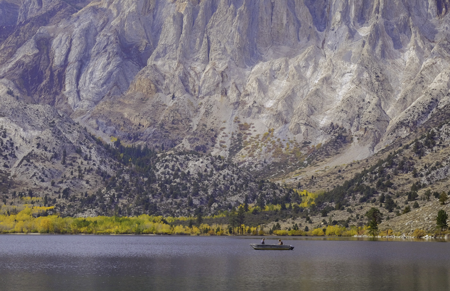 Autumn, Convict Lake, Eastern Sierra Mountains, California : The West :  Jim Messer Photography