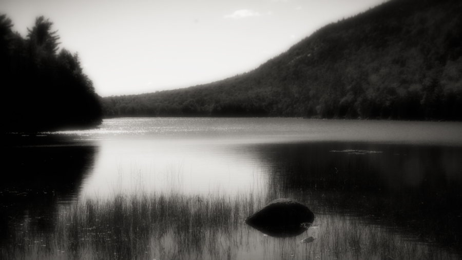 Bubble Pond,  Acadia National Park, Maine : Nature In Monochrome :  Jim Messer Photography